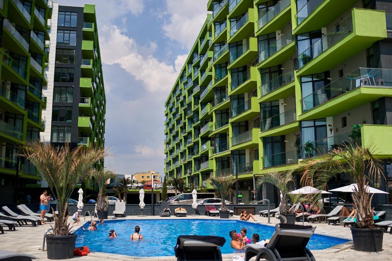 Ace Aparthotel Pool & Spa Mamaia Nord Năvodari Exteriör bild